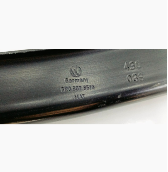 VOLKSWAGEN POLO 6 2010 SONRASI ÖN TAMPON DEMİRİ SACI, TAMPON DEMİRİ İNCE OLAN SAC 6R0807651A, 6R0 807 651 A