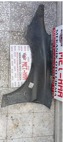 PEUGEOT 206 SAG ÖN ÇAMURLUK çıkma
