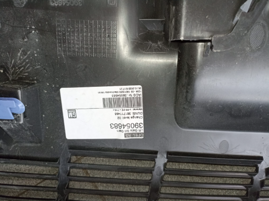 OPEL ASTRA-K ARKA PANEL BAKALİTİ, BAGAJ TRİMİ 39054683, 39031930