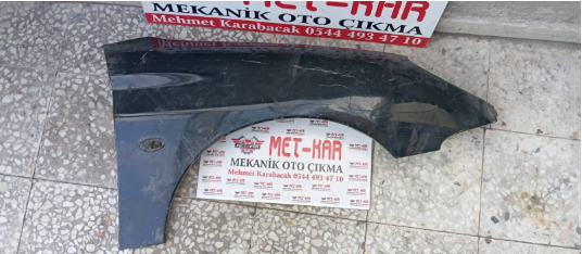 PEUGEOT 206 SAG ÖN ÇAMURLUK çıkma